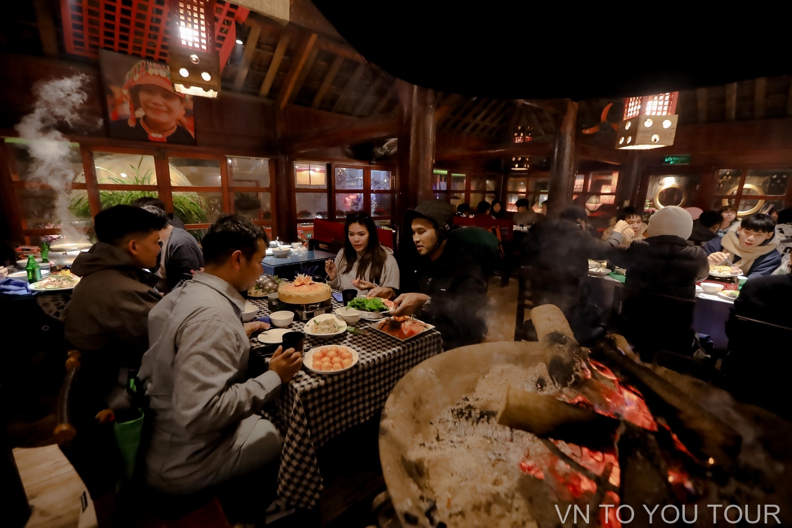 사파 연어 전골 (Sapa Salmon Hotpot)